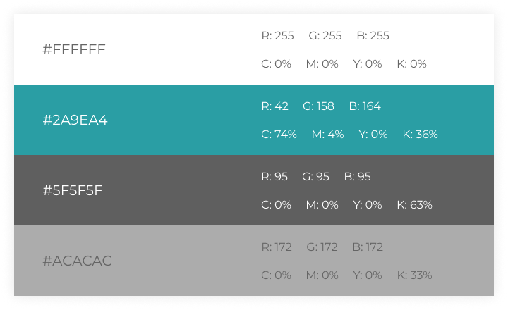 HOMY's Color Palette